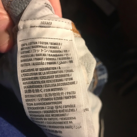 Abercrombie & Fitch Women’s Slim Straight 32/34 Blue Jeans - Picture 6 of 10